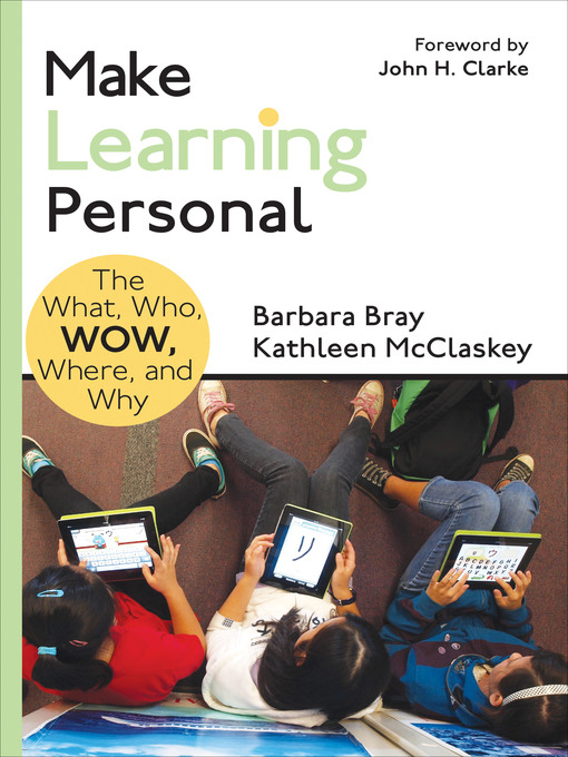 Title details for Make Learning Personal by Barbara Bray - Available